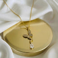 Luxury Butterfly Crystal Pendant Necklace