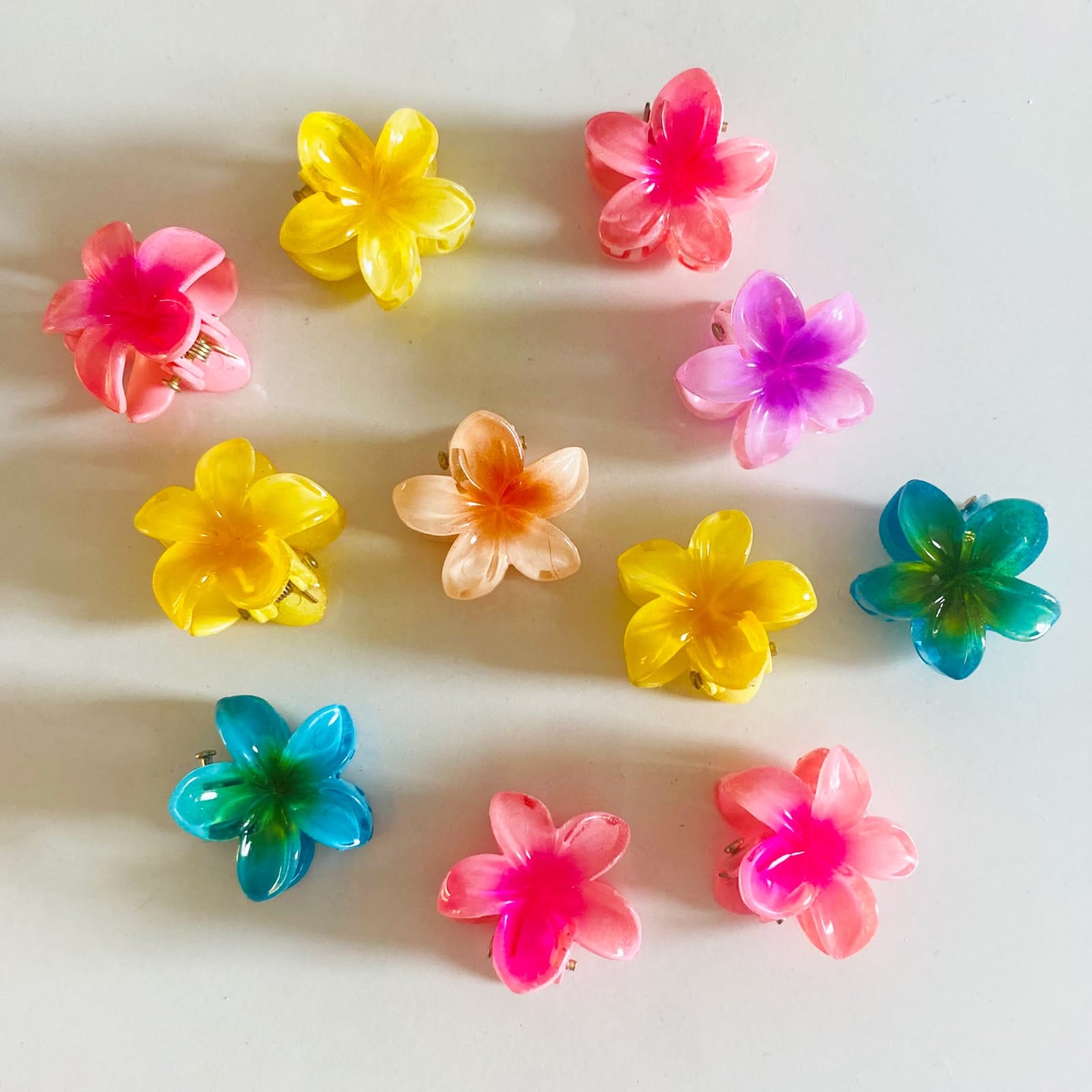 Mini Flower Hair Claw Clip